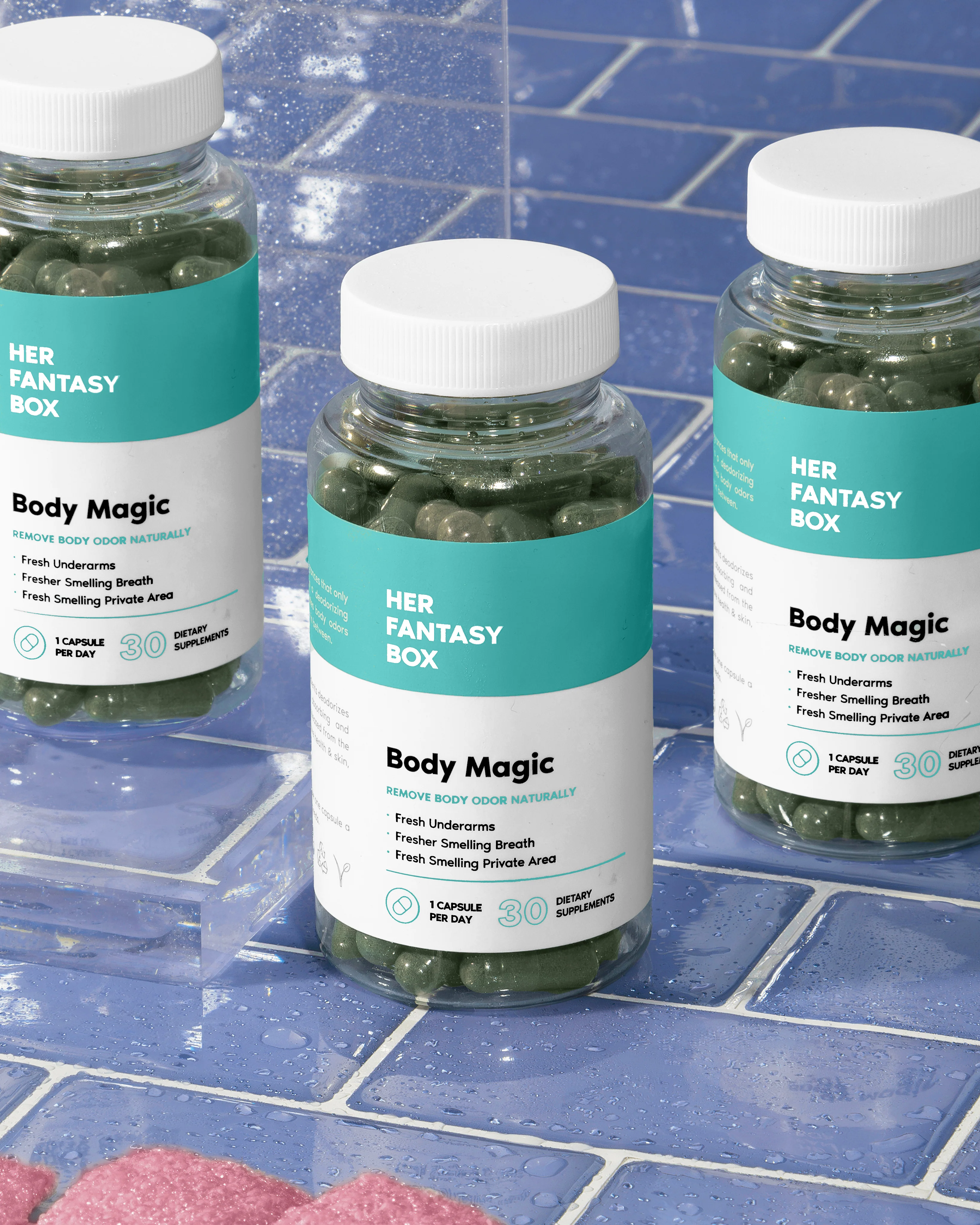 Body Magic Chlorophyll Pill for Feminine Odor - 3 pk - Image 8