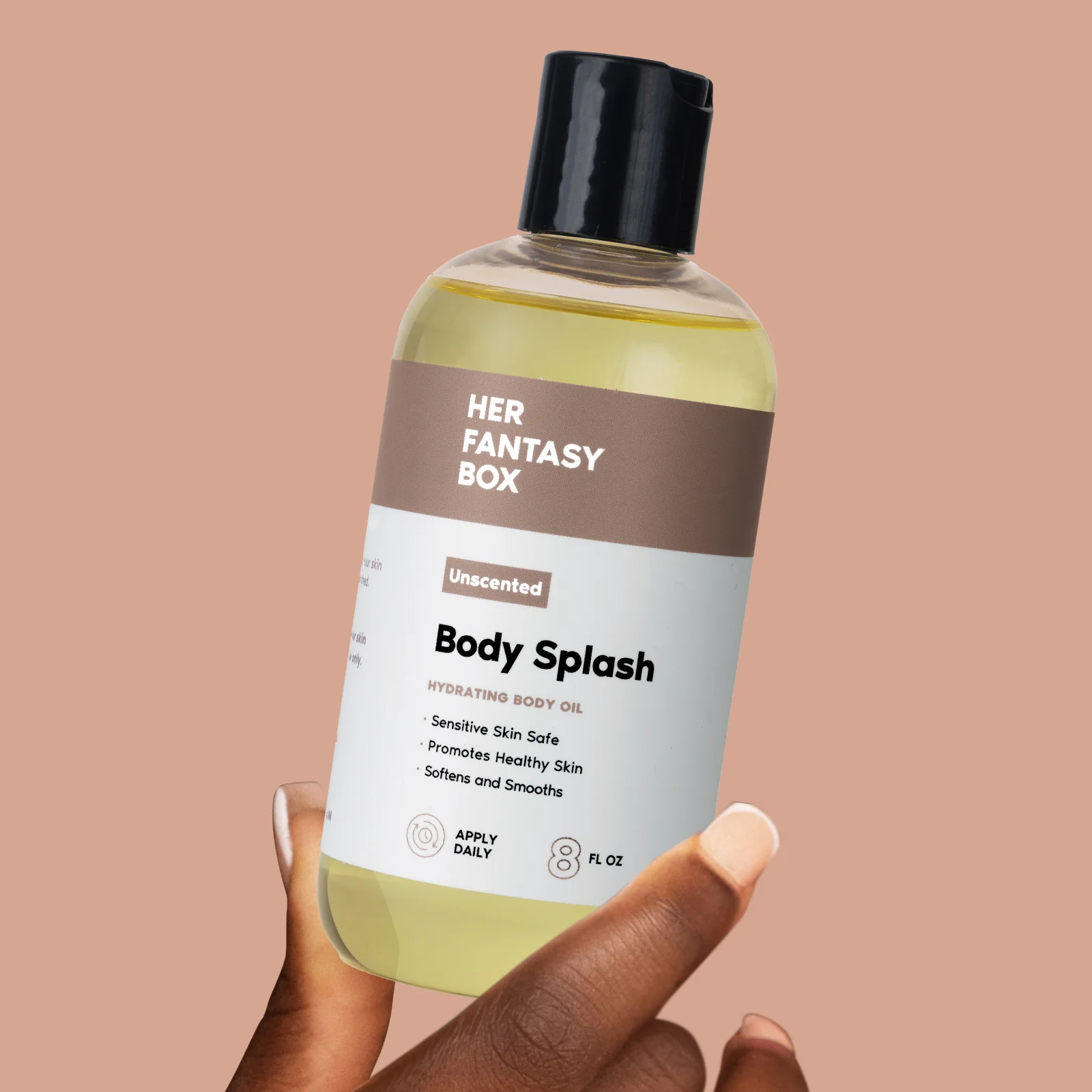 Body Splash - Skin Smoothing Body Oil (Unscented) - Image 6