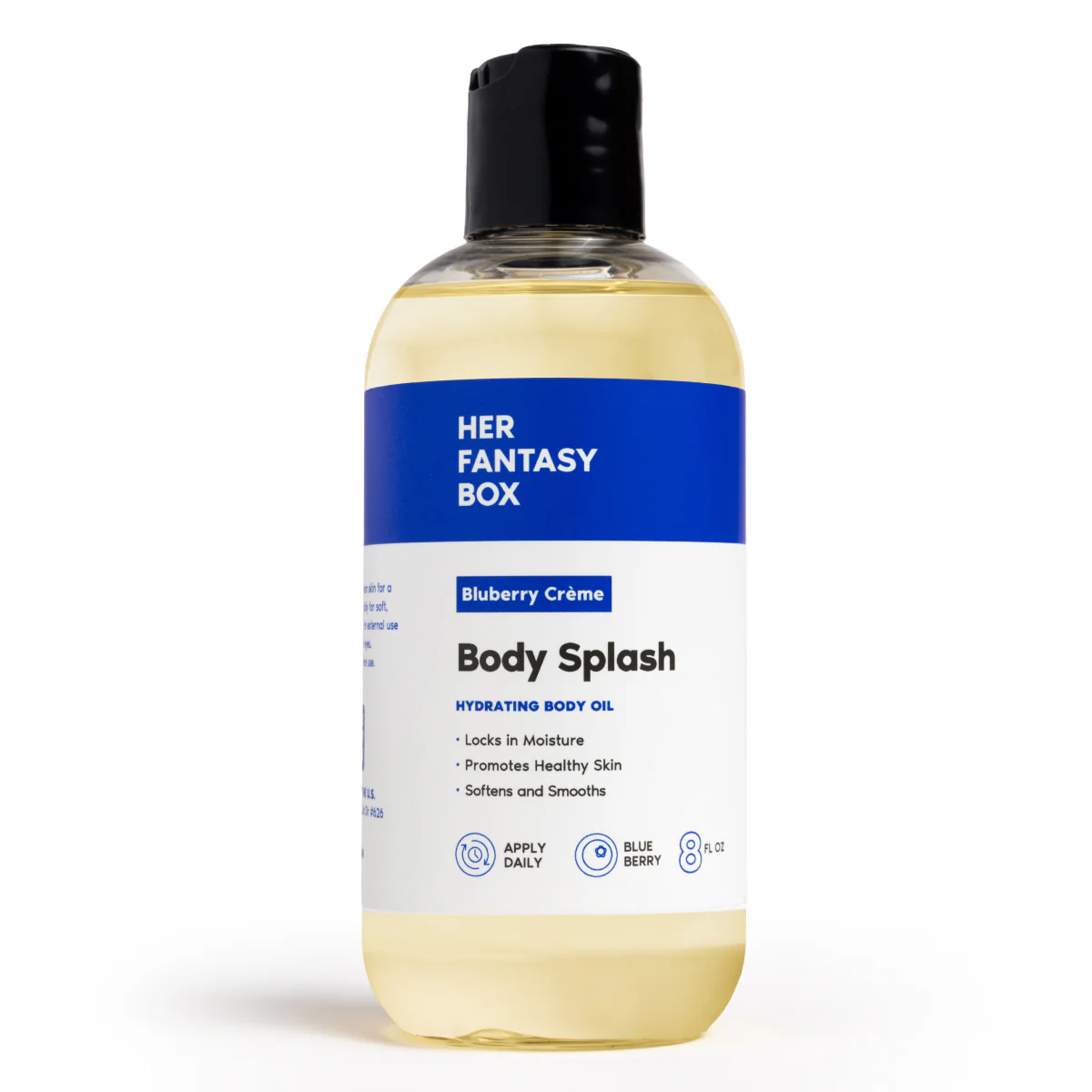 Body Splash - Skin Smoothing Body Oil (Blueberry Créme) - Image 8