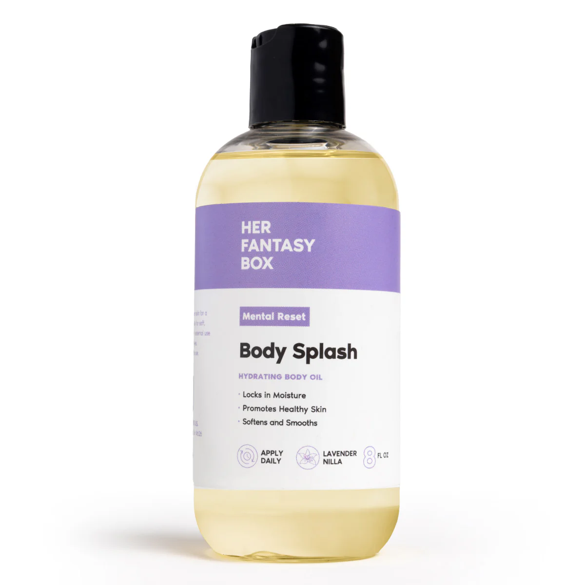 Body Splash - Skin Smoothing Body Oil (Mental Reset – Lavender & Vanilla CALMING SPA SCENT) - Image 10