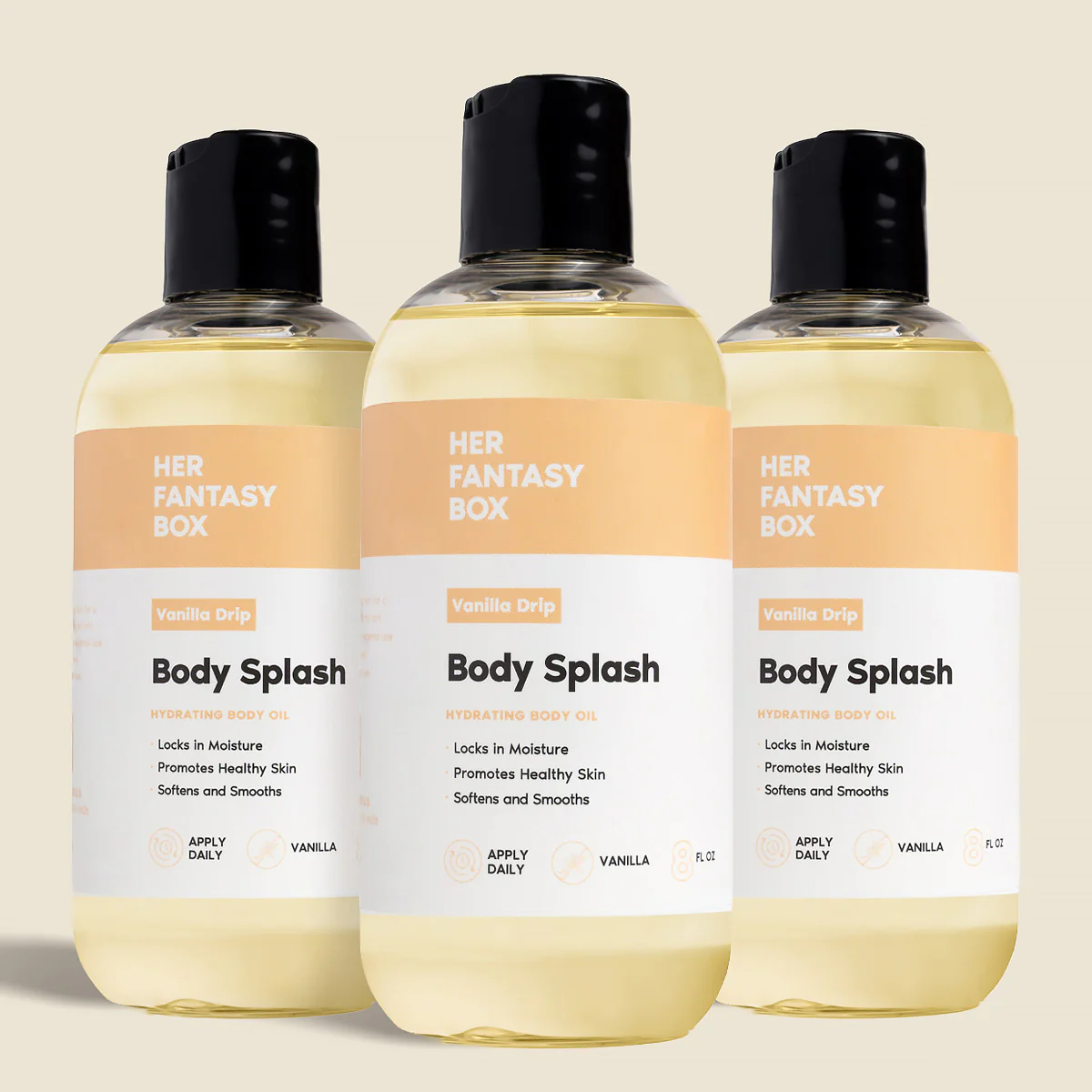 Body Splash - Skin Smoothing Body Oil (Vanilla Drip) - Image 11