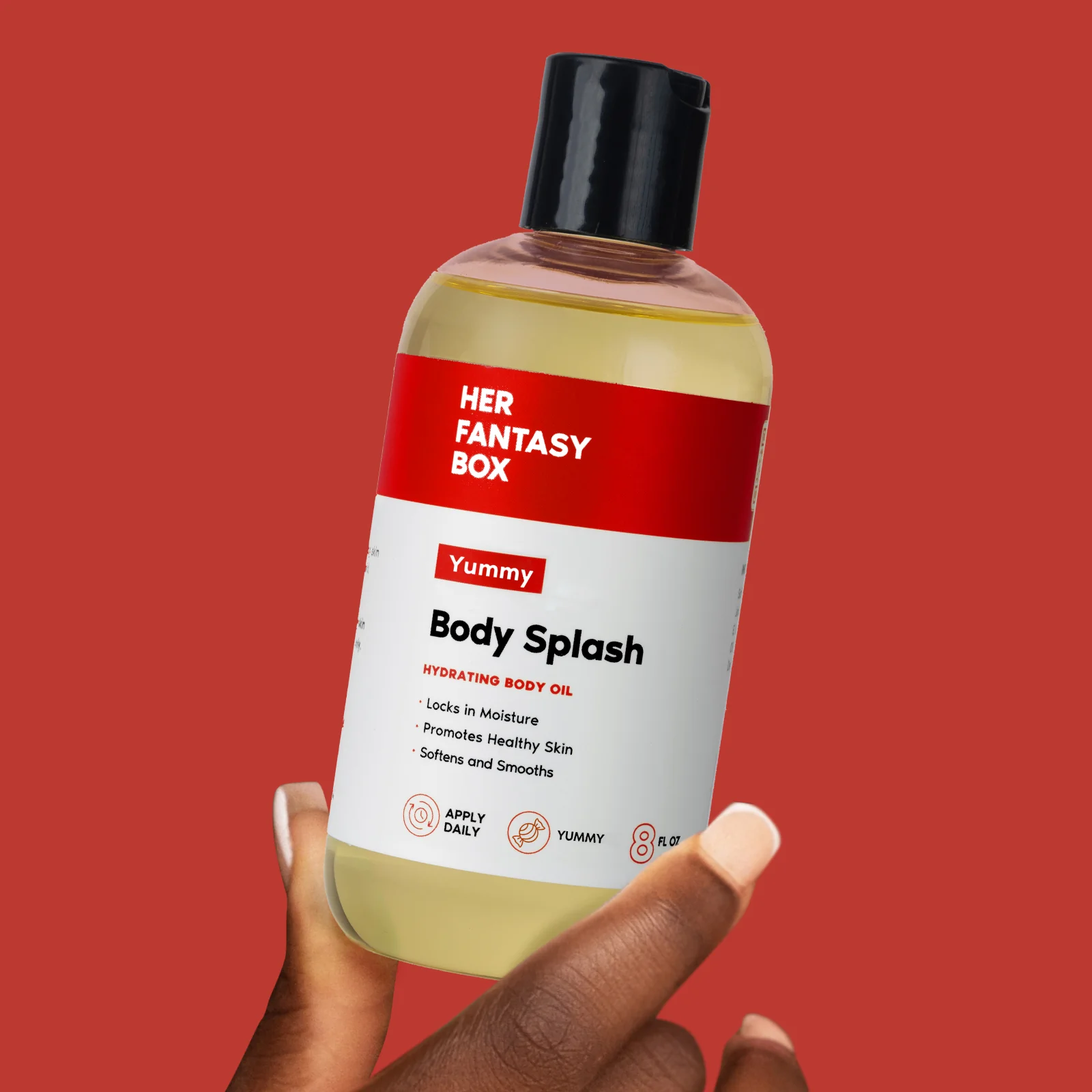 Body Splash - Skin Smoothing Body Oil (Yummy) - Image 11