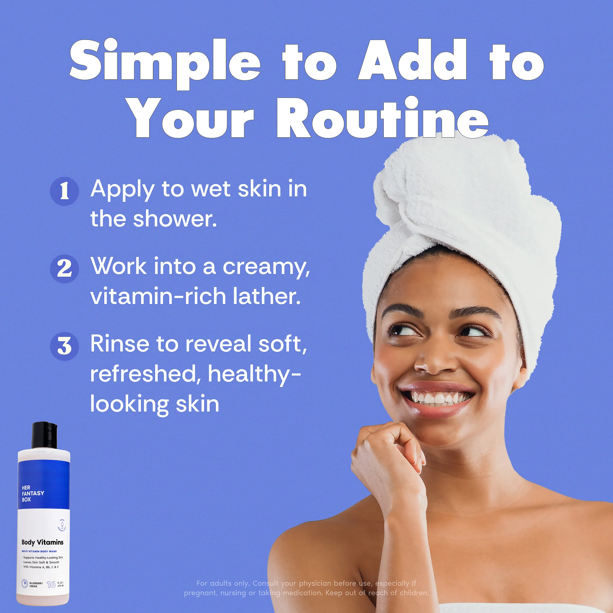 Body Vitamins - Multi Vitamin Body Wash - Image 6
