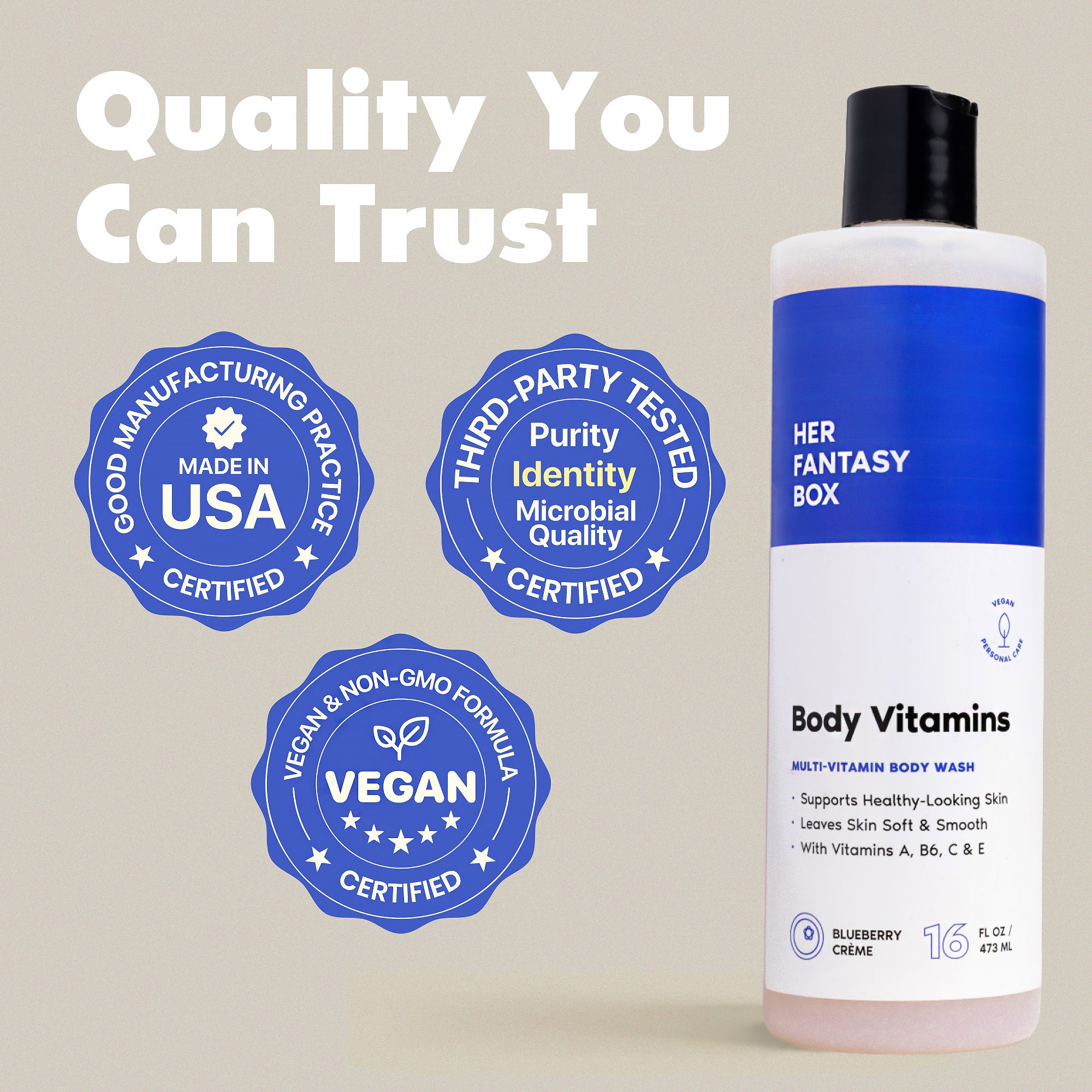 Body Vitamins - Multi Vitamin Body Wash - Image 7
