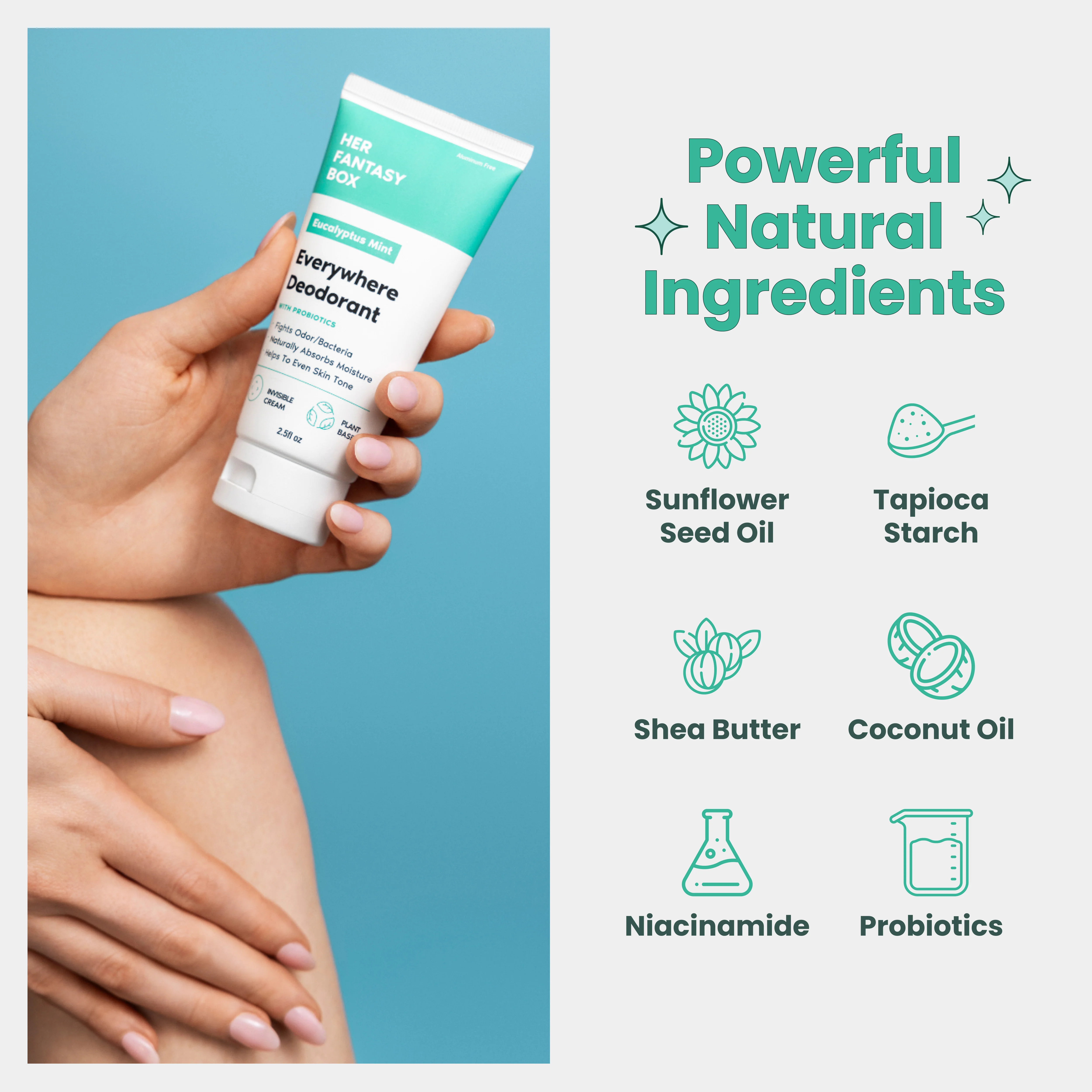 Everywhere Deodorant (Minty Fresh) - Long Lasting Odor Block - Image 4