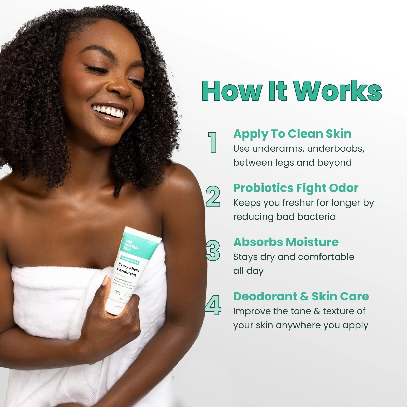 Everywhere Deodorant (Minty Fresh) - Long Lasting Odor Block - Image 5