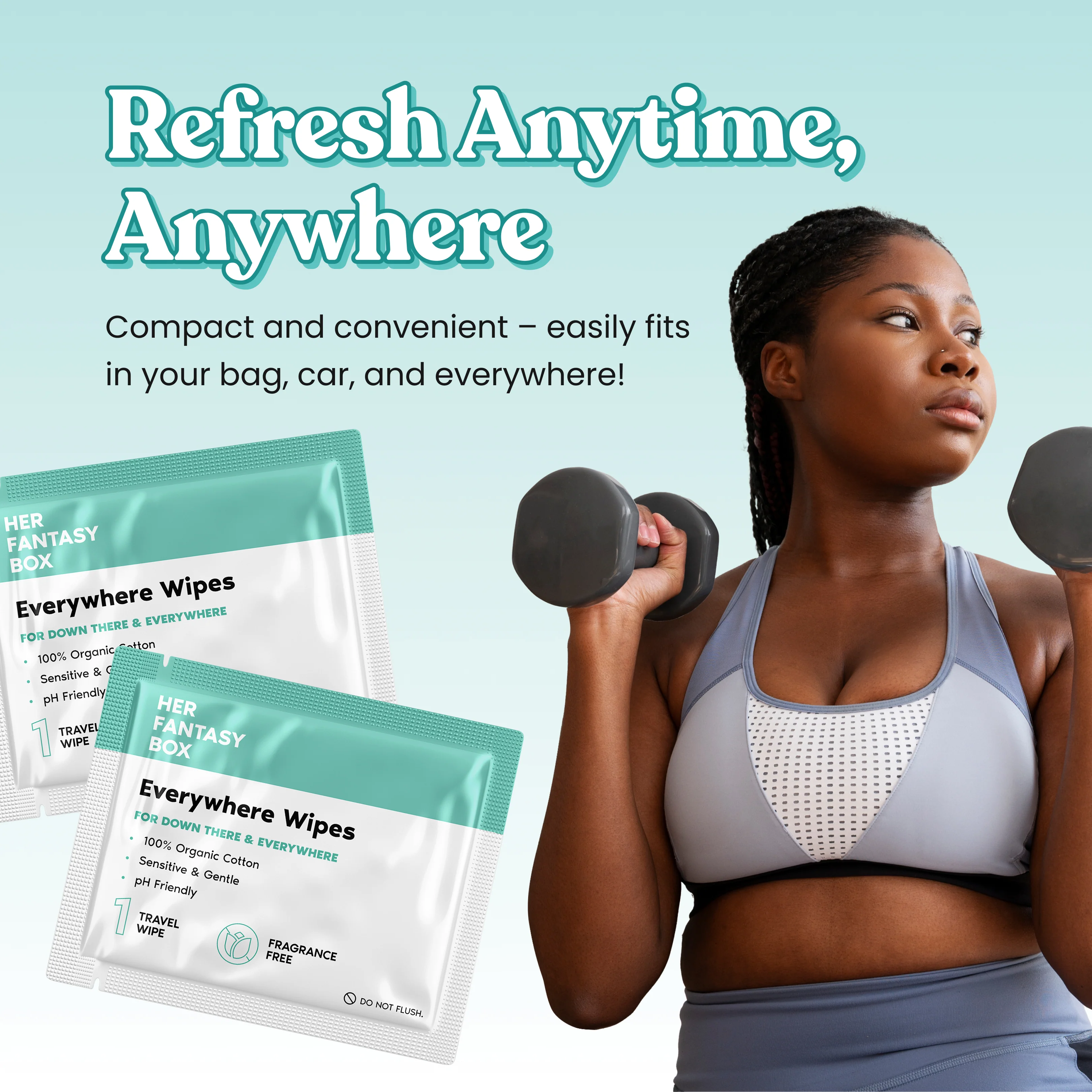 Everywhere Wipes - Odor Removing Travel Wipes - Image 3