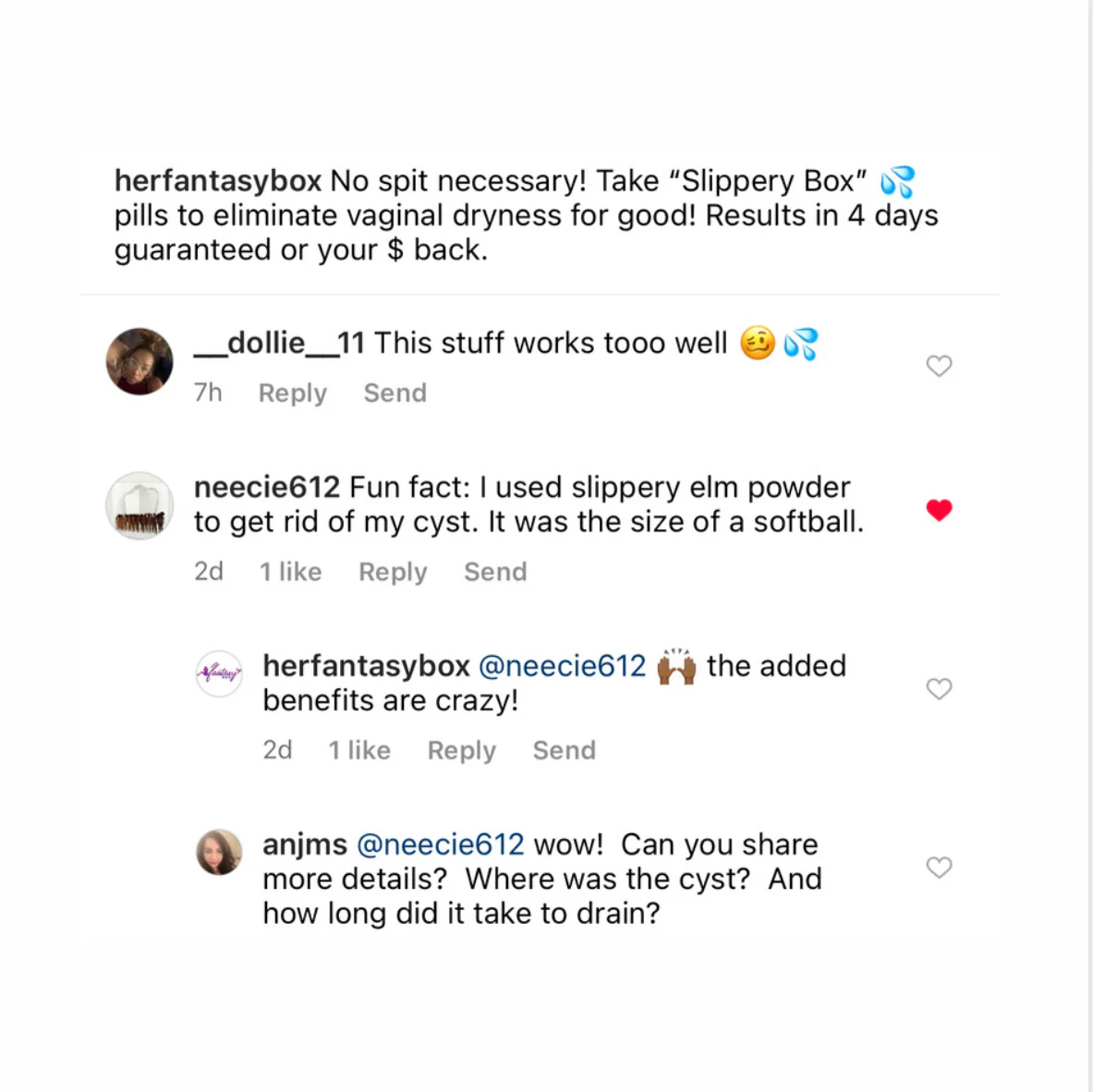 Slippery Box - Extra Moisture Support Capsules - Image 23