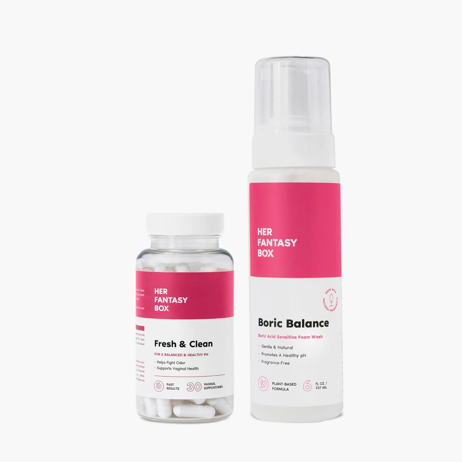 The Fresh & Clean Kit - Boric Acid Vaginal Wash & Suppository Duo - Image 6