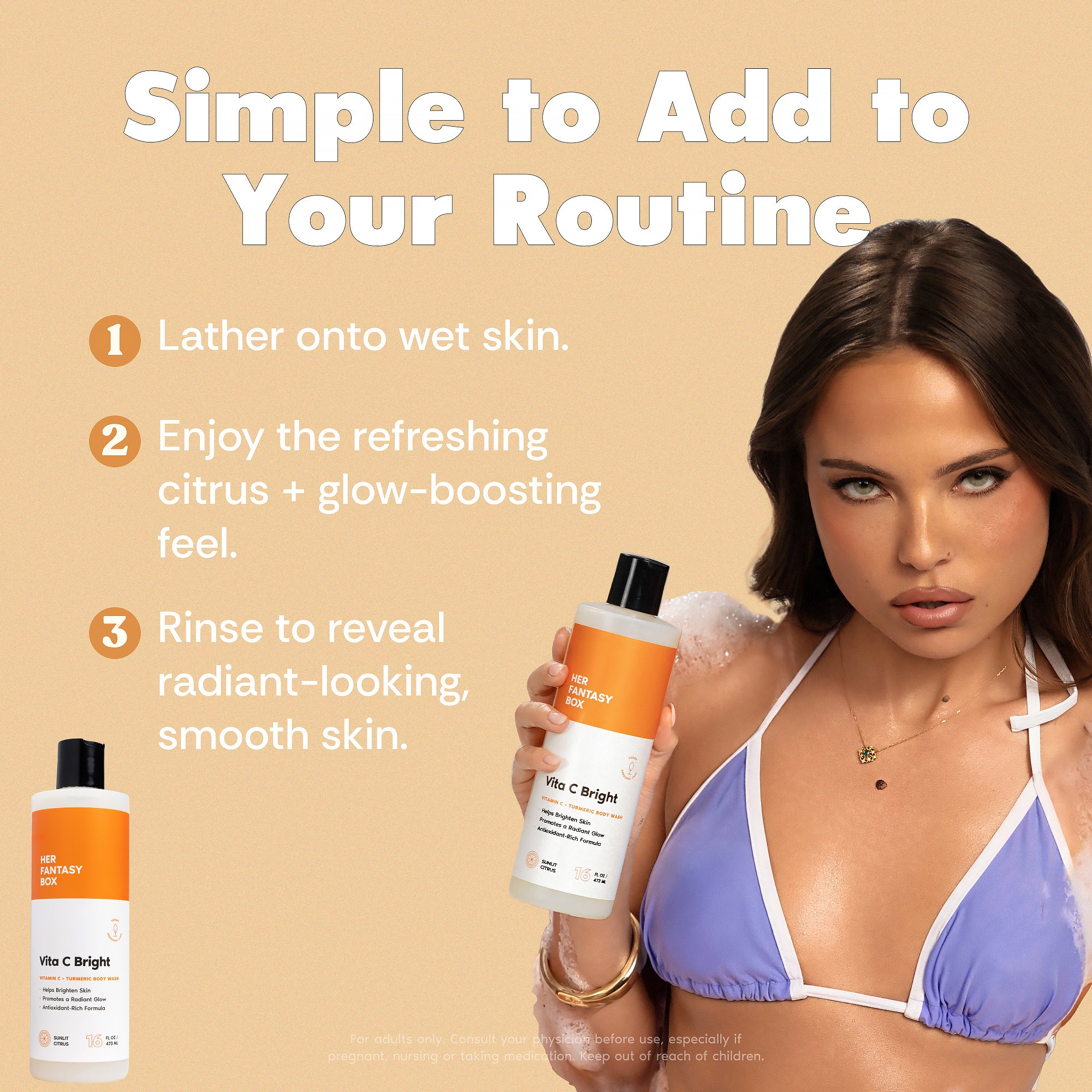 Vita C Bright - Turmeric Body Wash - Image 7