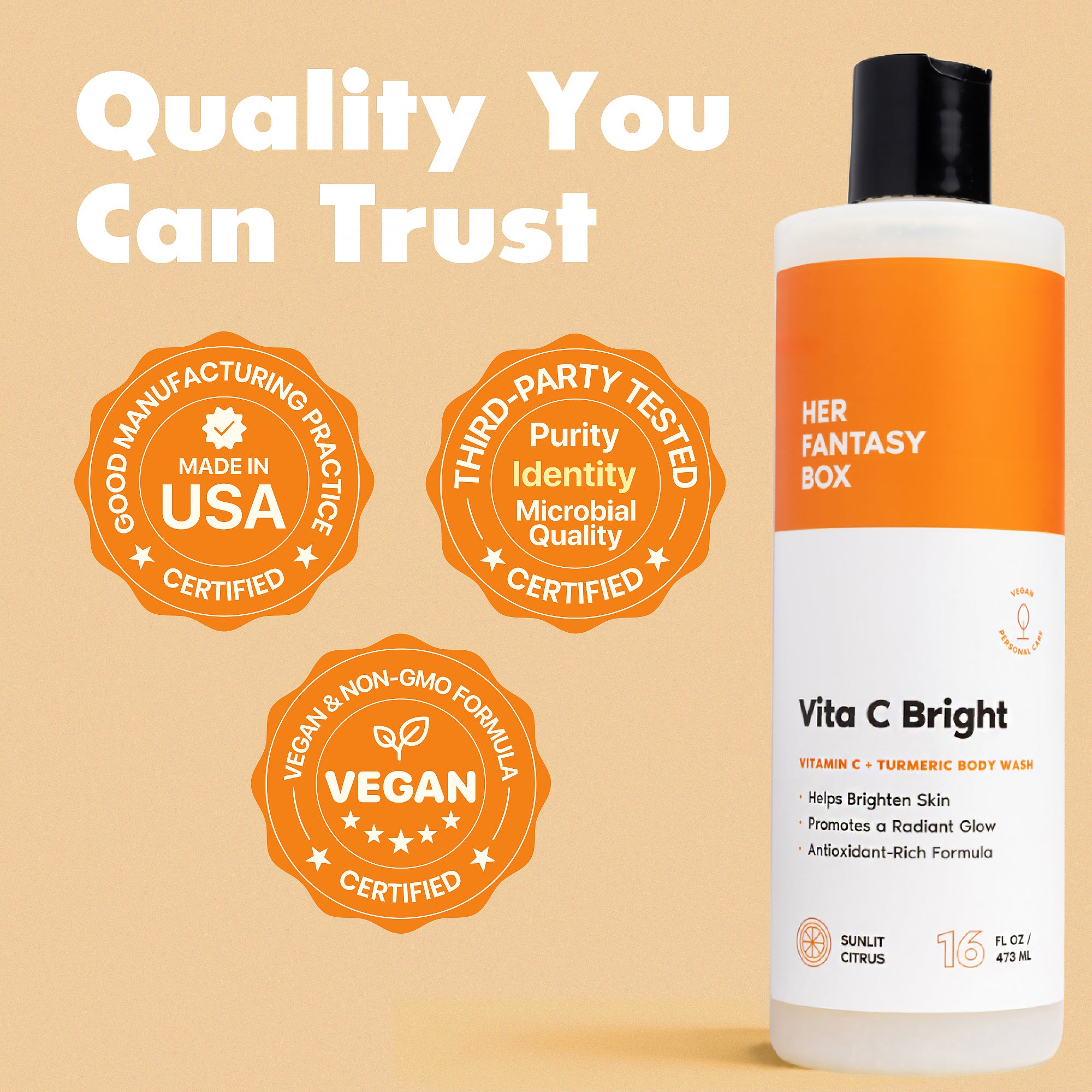 Vita C Bright - Turmeric Body Wash - Image 8